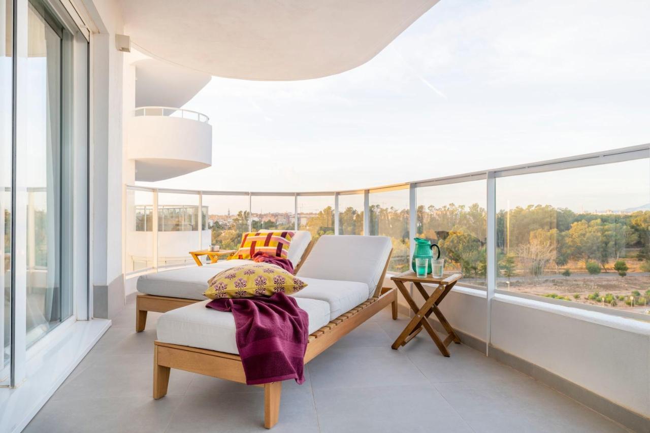 Gran Canet 2Br! Walk To Beach, Sea View, Sauna & Gym Canet d'En Berenguer Buitenkant foto